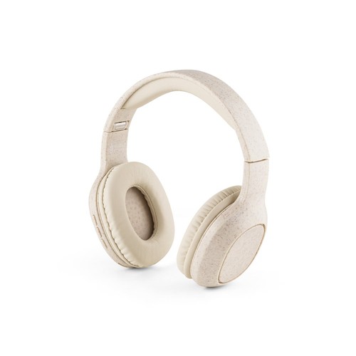 natural FEYNMAN. Auriculares inalámbricos plegables con 4h de autonomía, fabricados con paja de trigo y ABS
