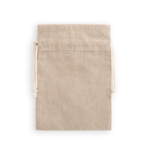 GIBRALTAR. Bolsa de regalo en algodón reciclado (70%) y poliéster (30% rPET) (140 g/m²)
