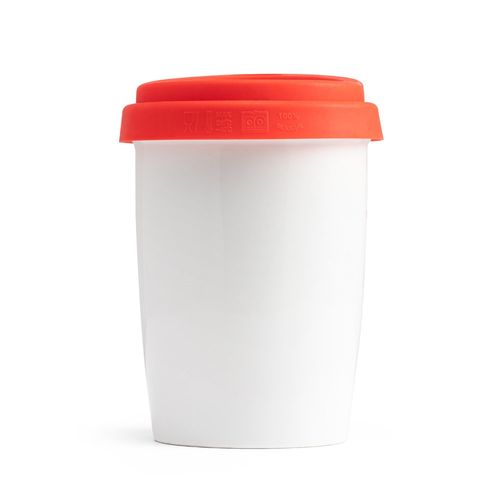 red HAZARD. Taza de viaje