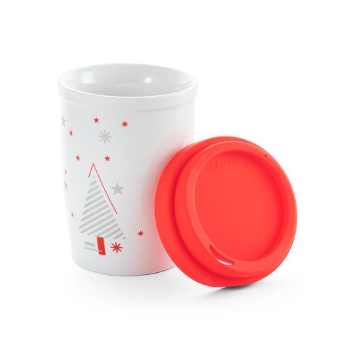 red HAZARD. Taza de viaje