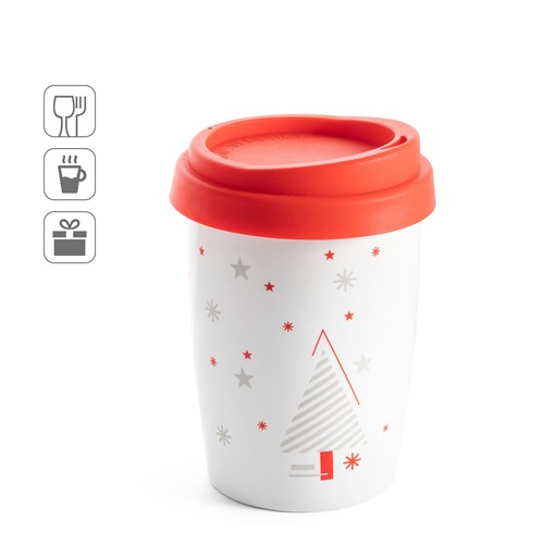 HAZARD. TAZA DE VIAJE