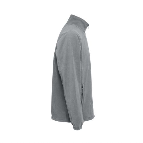 gray THC GAMA. Chaqueta polar unisex con cremallera