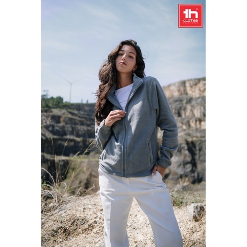 THC GAMA WOMEN. CHAQUETA POLAR DE MUJER CON CREMALLERA