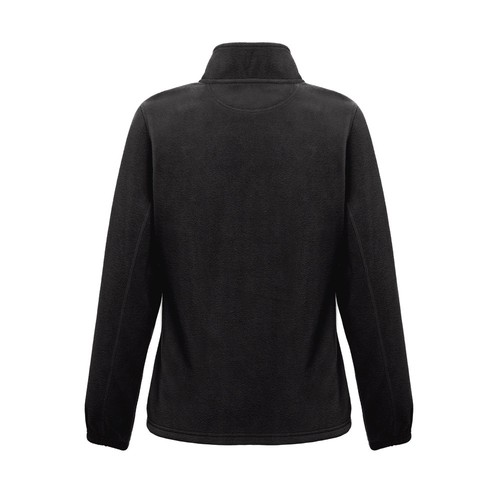 black THC GAMA WOMEN. Chaqueta polar de mujer con cremallera