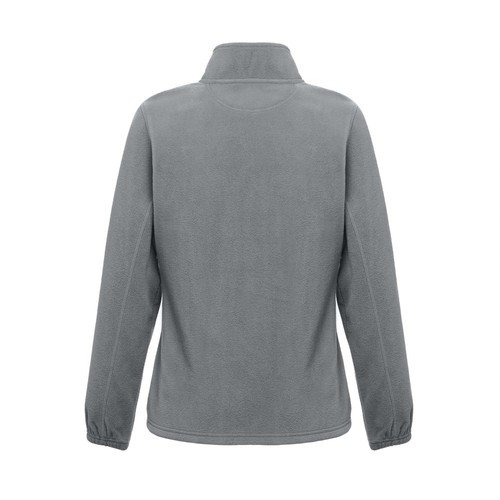 gray THC GAMA WOMEN. Chaqueta polar de mujer con cremallera