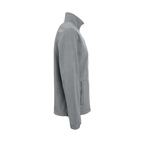 gray THC GAMA WOMEN. Chaqueta polar de mujer con cremallera