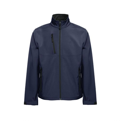 azul marino THC EANES. Abrigo de softshell