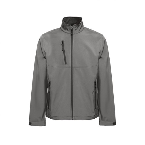 gray THC EANES. Abrigo de softshell