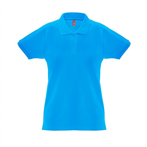 azul aqua THC MONACO WOMEN. Polo de mujer