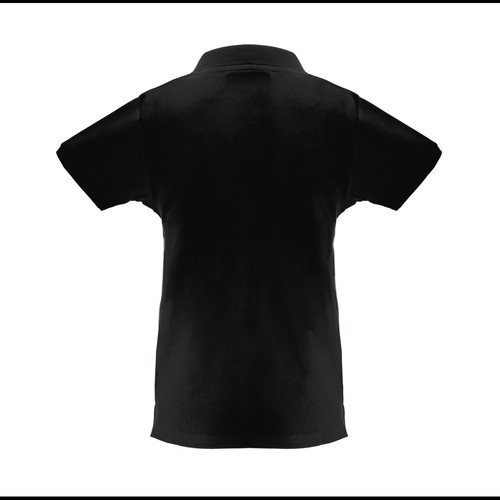 black THC MONACO WOMEN. Polo de mujer