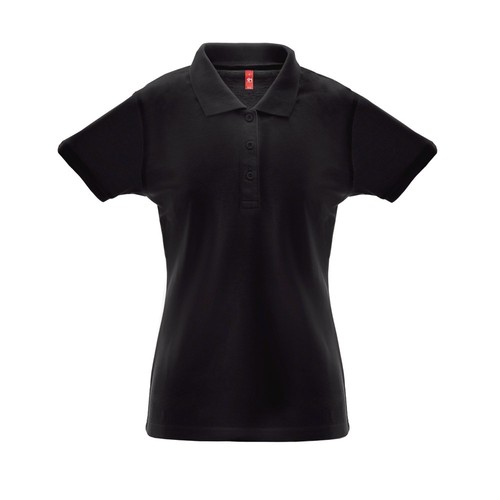 black THC BERLIN WOMEN. Polo de mujer