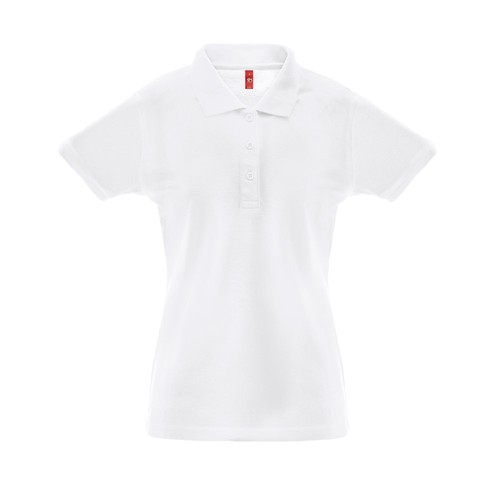 white THC BERLIN WOMEN. Polo de mujer