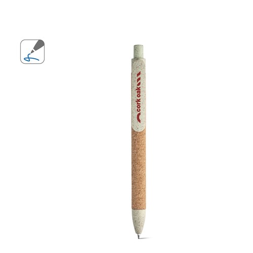 GOYA. BOLÍGRAFO EN CORCHO Y FIBRA DE PAJA DE TRIGO