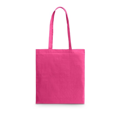 pink CARACAS. Bolsa de algodón 100% (140 g/m²)