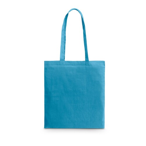 azul claro CARACAS. Bolsa de algodón 100% (140 g/m²)