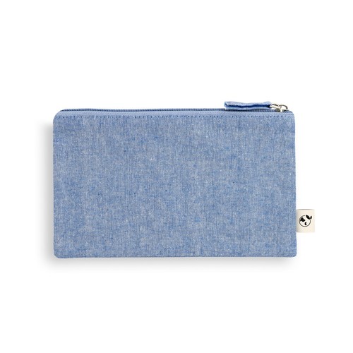 MILLIE. Pochette multifonctions en coton recyclé (70%) et polyester (30% rPET) (140 g/m²) (140 g/m²) - 2