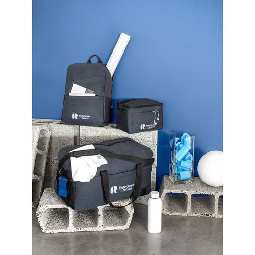 blue REPURPOSE SPORTS. Bolsa de deporte 600D poliéster reciclado