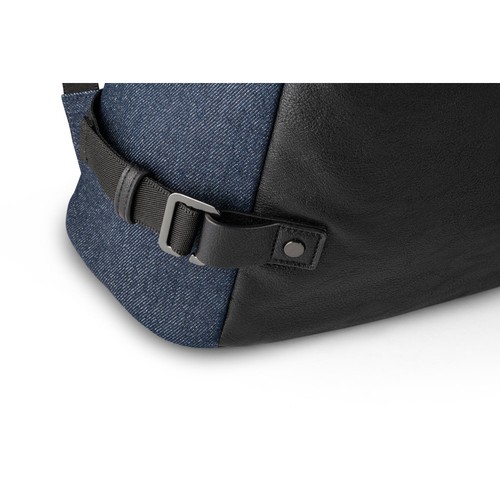 azul marino DIVERGENT BACKPACK I. Mochila para portátil de hasta 15.6'' en tejido vaquero y PU