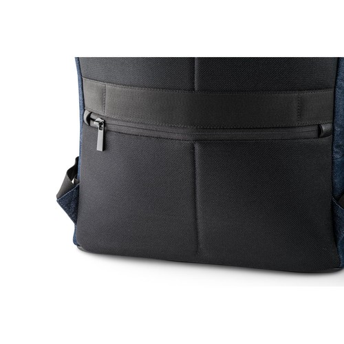 azul marino DIVERGENT BACKPACK I. Mochila para portátil de hasta 15.6'' en tejido vaquero y PU