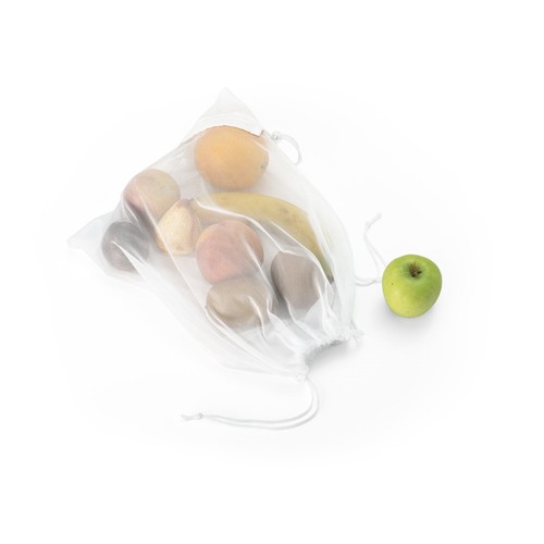 BOLZANO. Sac pliable en maille et polyester recyclé 190T (100% rPET) - 5