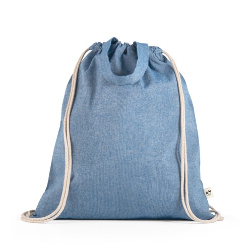 RISSANI. Mochila con algodón reciclado (70%) y poliéster (30% rPET) (140 g/m²)