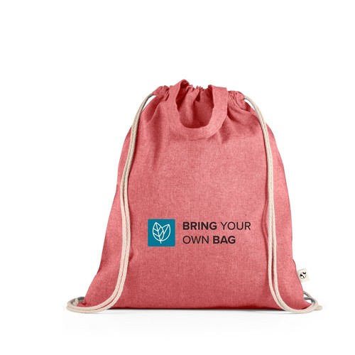 RISSANI. MOCHILA CON ALGODÓN RECICLADO (70%) Y POLIÉSTER (30% RPET) (140 G/M²)