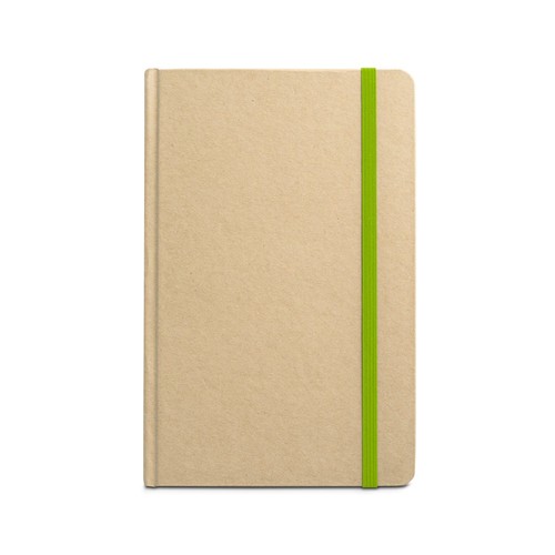 verde claro MAGRITTE. Cuaderno A5 con hojas rayadas
