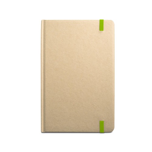 verde claro MAGRITTE. Cuaderno A5 con hojas rayadas