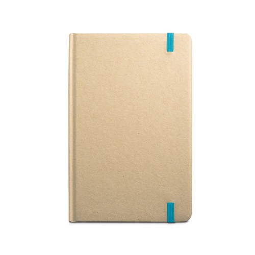azul claro MAGRITTE. Cuaderno A5 con hojas rayadas