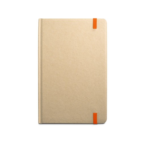 orange MAGRITTE. Cuaderno A5 con hojas rayadas