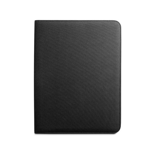 EMERGE FOLDER. Porte documents A4 en 300D polyester recyclé (100% rPET) avec fermeture éclair - 3