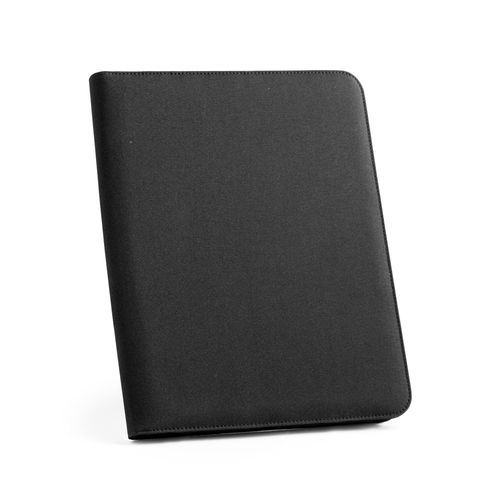 EMERGE FOLDER. Porte documents A4 en 300D polyester recyclé (100% rPET) avec fermeture éclair - 2