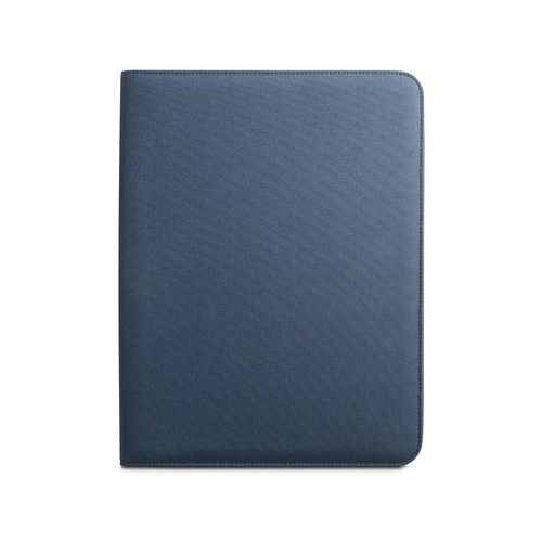 EMERGE FOLDER. Porte documents A4 en 300D polyester recyclé (100% rPET) avec fermeture éclair - 3