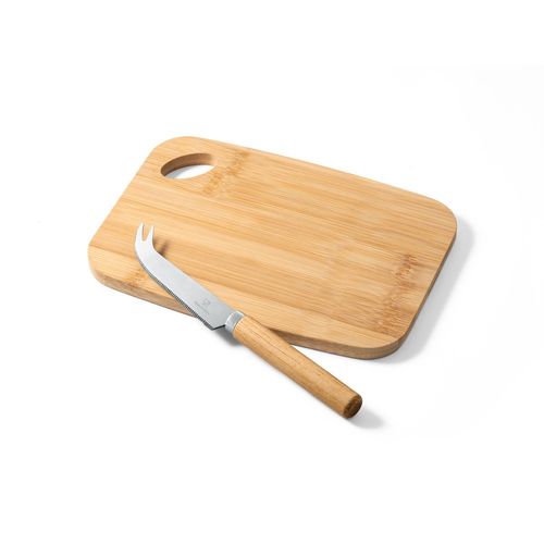 CAPPERO. Tabla de quesos y juego de cuchillos