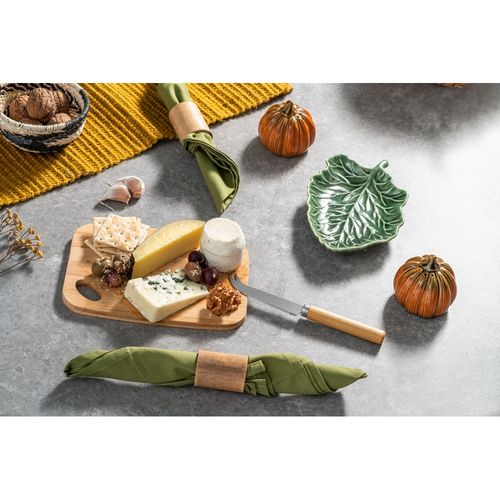 CAPPERO. Tabla de quesos y juego de cuchillos