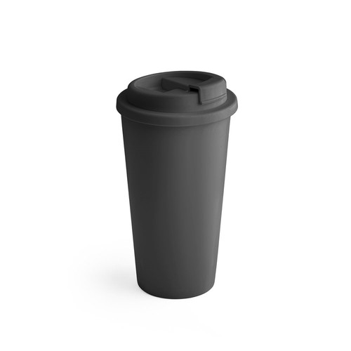 black CUPPARI. Taza de viaje