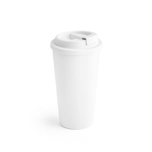white CUPPARI. Taza de viaje