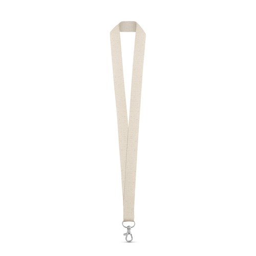 luz natural HEATHROW. Lanyard de algodón 100%