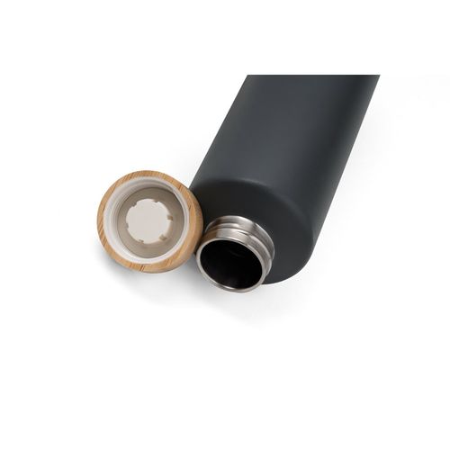 NORRE BOTTLE. Bouteille en acier inoxydable (36% recyclée) avec double paroi isolée sous vide 640 mL - 3