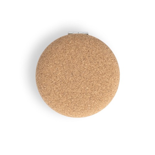 natural TILBURY. Espejo doble de bolso