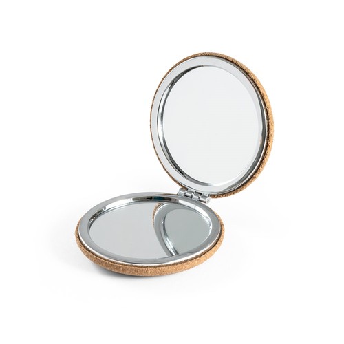 natural TILBURY. Espejo doble de bolso