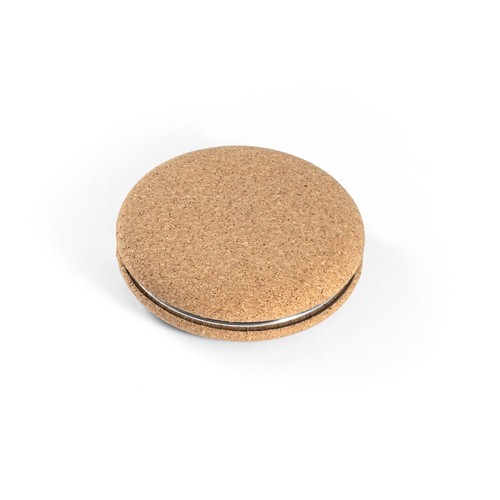 natural TILBURY. Espejo doble de bolso