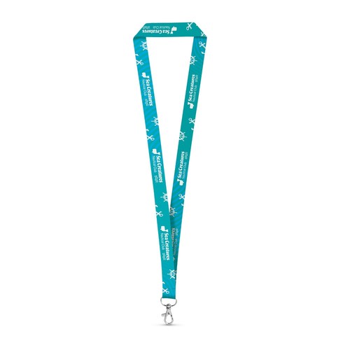 BRIGHTON. SET Lanyard SUBLIMATION Long II (20 mm) con mosquetón de 20 mm, Merchandising, artículos personalizados para tu promoción de marca