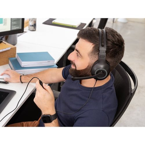 KILBY. Casque audio ajustable en ABS et PP avec microphone - 7