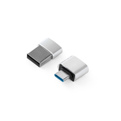 MINSKY. Jeu de 2 adaptateurs USB-A / USB-C en aluminium - 2