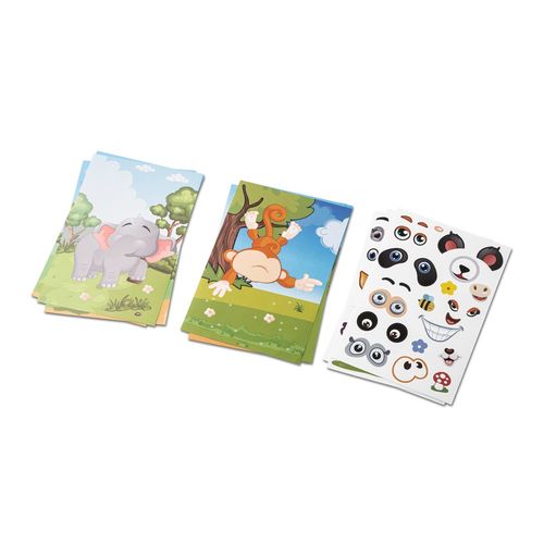 MADAGASCAR. Jeu d'autocollants avec six feuilles - 3