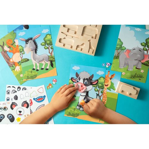 MADAGASCAR. Jeu d'autocollants avec six feuilles - 8