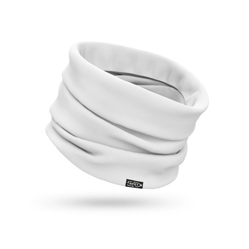 white KOLKATA. Bandana multifunción hecha en poliéster reciclado (100% rPET) (120g/m²)