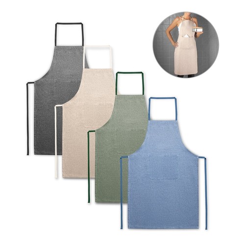 ZIMBRO. Tablier avec coton recyclé (140 g/m²), RIONDET SERIPUB, EYBENS