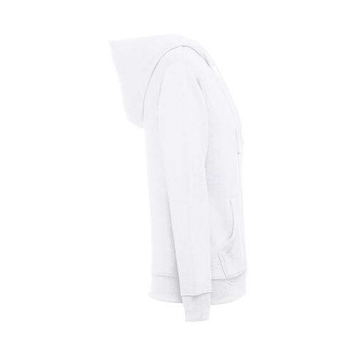THC AMSTERDAM WOMEN WH. Sudadera de mujer con cremallera y capucha